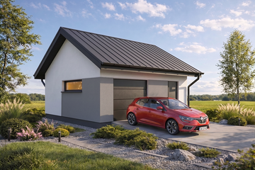  Projekt garażu Monza 1.5 (FIA1001) - projekt garażu parterowego - Zdjęcie 4