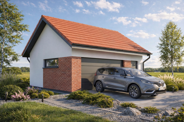  Projekt garażu Monza 2.5+1 (FIA1004) - projekt garażu parterowego - Zdjęcie 2