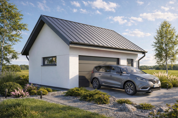  Projekt garażu Monza 2.5+1 (FIA1004) - projekt garażu parterowego - Zdjęcie 3