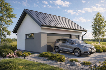  Projekt garażu Monza 2.5+1 (FIA1004) - projekt garażu parterowego - Zdjęcie 4