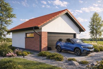  Projekt garażu Monza 2.0+1 (FIA1005) - projekt garażu parterowego - Zdjęcie 2