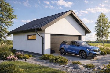  Projekt garażu Monza 2.0+1 (FIA1005) - projekt garażu parterowego - Zdjęcie 3