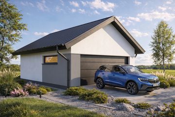  Projekt garażu Monza 2.0+1 (FIA1005) - projekt garażu parterowego - Zdjęcie 4