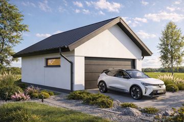  Projekt garażu Monza 2.0+2 (FIA1006) - projekt garażu parterowego - Zdjęcie 3