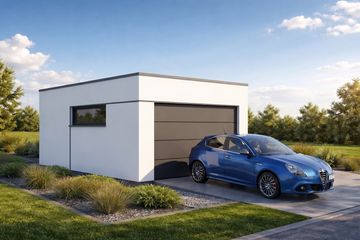  Projekt garażu Imola 1.0 (FIA1007) - projekt garażu parterowego - Zdjęcie 3