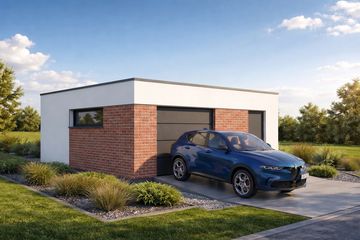  Projekt garażu Imola 1.5 (FIA1008) - projekt garażu parterowego - Zdjęcie 2