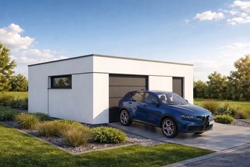  Projekt garażu Imola 1.5 (FIA1008) - projekt garażu parterowego - Zdjęcie 3