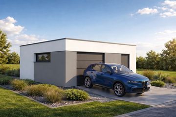  Projekt garażu Imola 1.5 (FIA1008) - projekt garażu parterowego - Zdjęcie 4