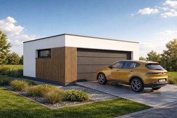  Projekt garażu Imola 2.0 (FIA1009) - projekt garażu parterowego - Zdjęcie 1