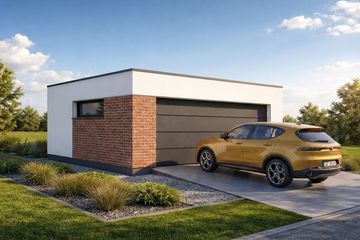  Projekt garażu Imola 2.0 (FIA1009) - projekt garażu parterowego - Zdjęcie 2