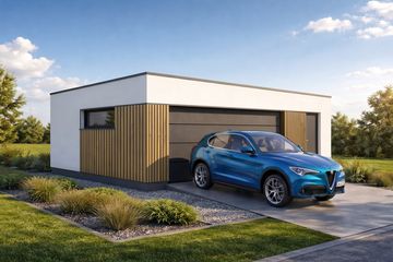  Projekt garażu Imola 2.5+1 (FIA1011) - projekt garażu parterowego - Zdjęcie 1