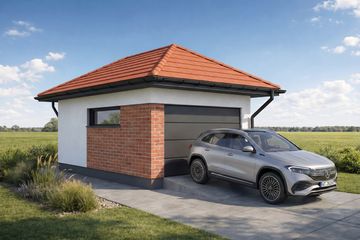  Projekt garażu Silverstone 1.0 (FIA1014) - projekt garażu parterowego - Zdjęcie 2