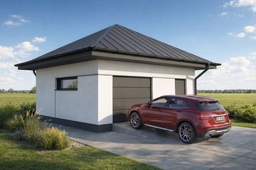  Projekt garażu Silverstone 1.5 (FIA1015) - projekt garażu parterowego - Zdjęcie 3