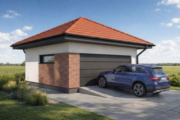  Projekt garażu Silverstone 2.0 (FIA1016) - projekt garażu parterowego - Zdjęcie 2