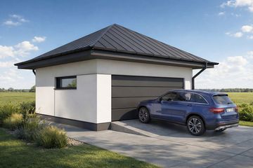  Projekt garażu Silverstone 2.0 (FIA1016) - projekt garażu parterowego - Zdjęcie 3