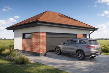  Projekt garażu Silverstone 2.5+1 (FIA1018) - projekt garażu parterowego - Zdjęcie 2