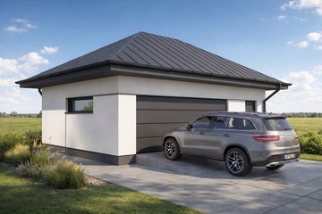  Projekt garażu Silverstone 2.5+1 (FIA1018) - projekt garażu parterowego - Zdjęcie 3