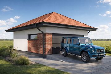  Projekt garażu Silverstone 2.0+2 (FIA1020) - projekt garażu parterowego - Zdjęcie 2