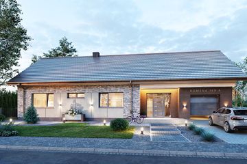  Projekt domu Domena 169 A (WRW1436) - projekt domu parterowego - Zdjęcie 3