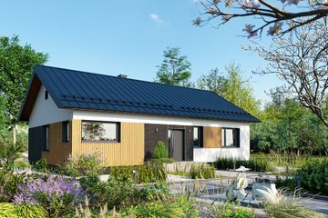  Projekt domu Janek Nano (1971) (KRD3104) - projekt domu parterowego - Zdjęcie 1