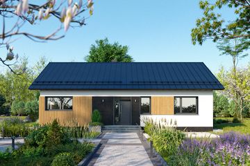  Projekt domu Janek Nano (1971) (KRD3104) - projekt domu parterowego - Zdjęcie 2