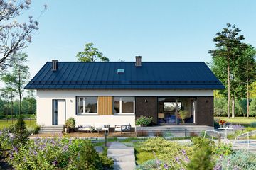  Projekt domu Janek Nano (1971) (KRD3104) - projekt domu parterowego - Zdjęcie 5