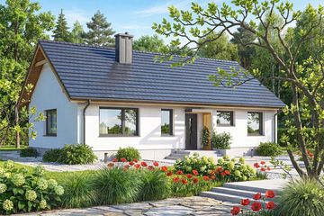  Projekt domu Bambino plus (WOF1286) - projekt domu parterowego - Zdjęcie 1