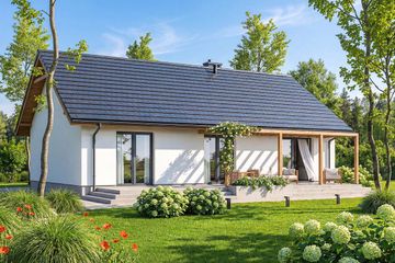  Projekt domu Bambino plus (WOF1286) - projekt domu parterowego - Zdjęcie 4