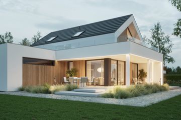  Projekt domu NewHouse 749 G2 (KRZ1161) - projekt domu parterowego z poddaszem - Zdjęcie 5