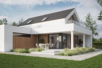  Projekt domu NewHouse 749 G2 (KRZ1161) - projekt domu parterowego z poddaszem - Zdjęcie 6