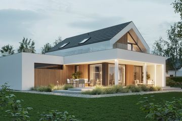  Projekt domu NewHouse 749 G2 (KRZ1161) - projekt domu parterowego z poddaszem - Zdjęcie 9