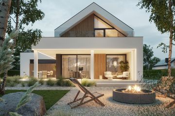  Projekt domu NewHouse 749 G2 (KRZ1161) - projekt domu parterowego z poddaszem - Zdjęcie 11