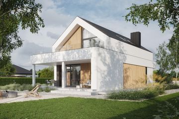  Projekt domu NewHouse 749 G2 (KRZ1161) - projekt domu parterowego z poddaszem - Zdjęcie 14