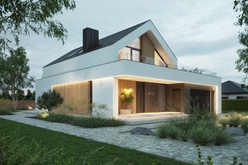  Projekt domu NewHouse 749 G2 (KRZ1161) - projekt domu parterowego z poddaszem - Zdjęcie 15