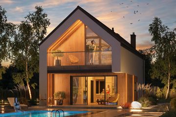  Projekt domu Nastka 2 (WOE1223) - projekt domu parterowego z poddaszem - Zdjęcie 5