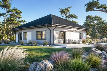 Projekt domu Planujdom 138 - parterowy dom o powierzchni 113,39 m², dach wielospadowy - ujęcie 6