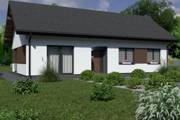 Projekt domu Planujdom 140 - parterowy dom o powierzchni 131,12 m², dach wielospadowy - ujęcie 6