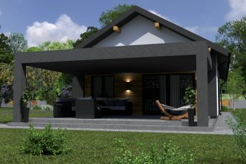  Projekt domu Planujdom 150 (ABP1027) - projekt domu parterowego - Zdjęcie 6