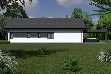  Projekt domu Planujdom 150 (ABP1027) - projekt domu parterowego - Zdjęcie 7