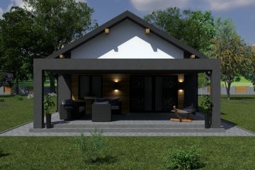  Projekt domu Planujdom 150 (ABP1027) - projekt domu parterowego - Zdjęcie 10