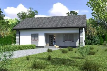  Projekt domu Planujdom 162 (ABP1032) - projekt domu parterowego - Zdjęcie 5