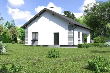  Projekt domu Planujdom 162 (ABP1032) - projekt domu parterowego - Zdjęcie 6