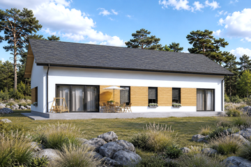  Projekt domu Planujdom 165 (ABP1031) - projekt domu parterowego - Zdjęcie 4
