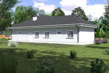  Projekt domu Planujdom 173 (ABP1023) - projekt domu parterowego - Zdjęcie 3
