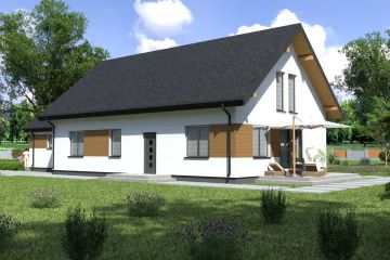  Projekt domu Planujdom 175 (ABP1022) - projekt domu parterowego - Zdjęcie 3