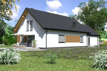 Projekt domu Planujdom 175 (ABP1022) - projekt domu parterowego - Zdjęcie 4