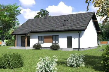  Projekt domu Planujdom 177 (ABP1021) - projekt domu parterowego - Zdjęcie 4