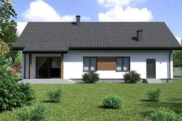  Projekt domu Planujdom 177 (ABP1021) - projekt domu parterowego - Zdjęcie 6