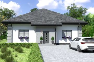  Projekt domu Planujdom 178 (ABP1020) - projekt domu parterowego - Zdjęcie 5