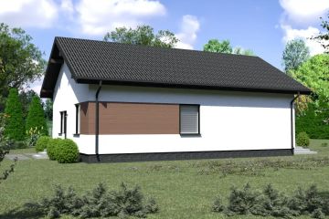  Projekt domu Planujdom 179 (ABP1019) - projekt domu parterowego - Zdjęcie 3